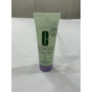 CLINIQUE All About Clean Liquid Facial Soap Mild Dry Combination 2.5 oz Tube NEW